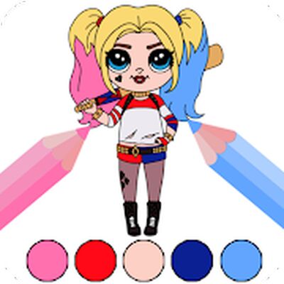 Скачать Drawe - Cute coloring Book [Без рекламы] RU apk на Андроид