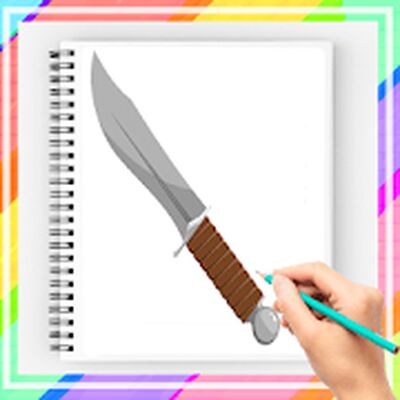 Скачать Как рисовать кинжал шаг за шагом [Premium] RU apk на Андроид