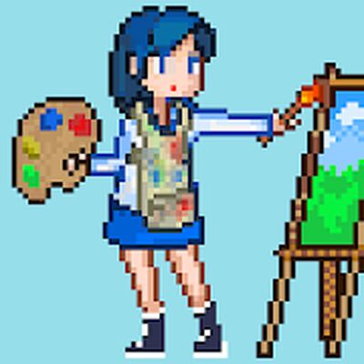 Скачать Pixel Art paint Pro [Premium] RU apk на Андроид