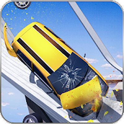 Скачать Car Crash Beam Drive NG Crashes: Destruction Arena [Без рекламы] RU apk на Андроид