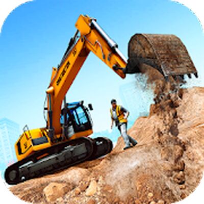 Скачать Экскаватор Обучение 2020 | Heavy Construction Sim [Полная версия] RUS apk на Андроид
