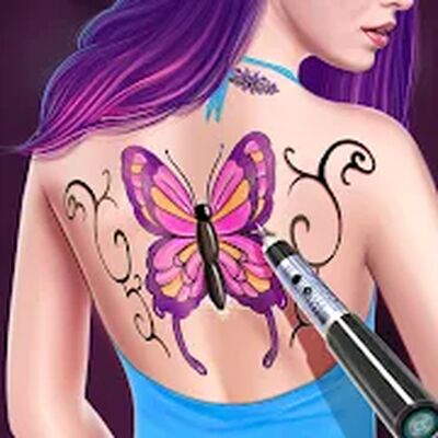 Скачать Чернила тату мастер- тату рисунок тату мейкера [Premium] RUS apk на Андроид