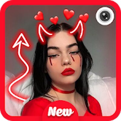 Скачать Neon Horn Devil - Devils Horns Photo Editor [Unlocked] RU apk на Андроид