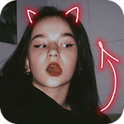 Скачать Neon Horns Devil - Neon Devil Crown Photo Editor [Premium] RU apk на Андроид