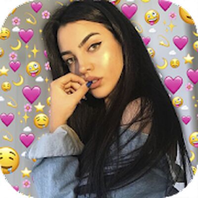 Скачать Emoji Background Photo Editor [Без рекламы] RUS apk на Андроид