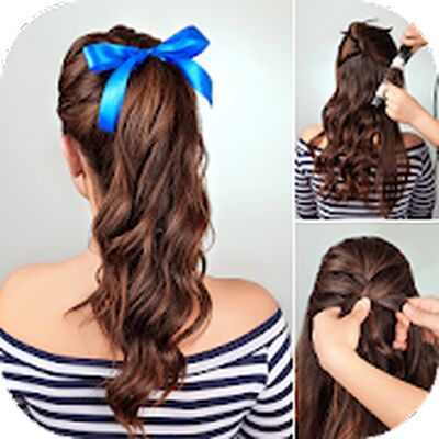 Скачать Hairstyle app: Hairstyles step by step for girls [Premium] RU apk на Андроид