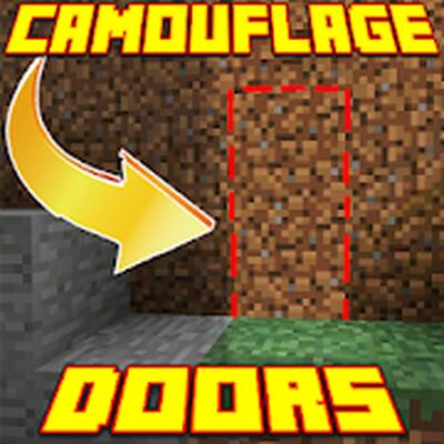 Скачать Camouflage Doors Mod for MCPE-Secret Room MCPE Mod [Без рекламы] RUS apk на Андроид