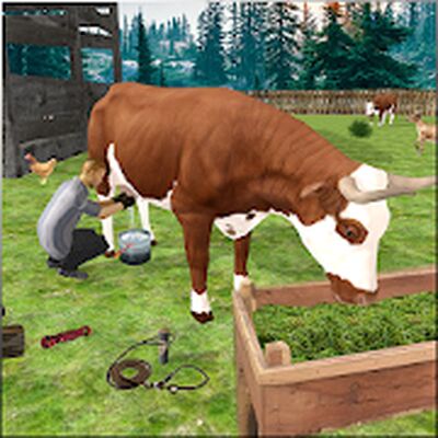 Скачать Симулятор сельскохозяйственных животных [Premium] RU apk на Андроид