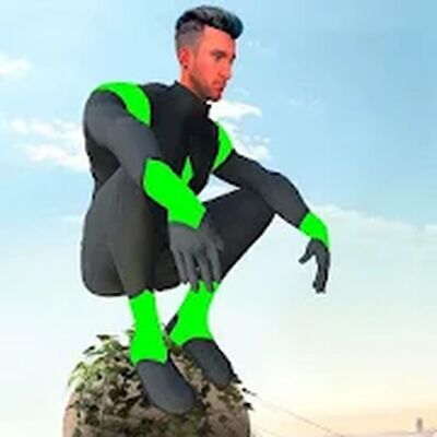 Скачать Green Rope Hero Crime City Games  [Unlocked] RUS apk на Андроид