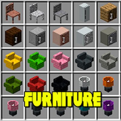 Скачать Мебель моды на майнкрафт [Premium] RU apk на Андроид
