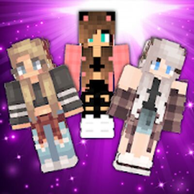 Скачать Скины девочек [Unlocked] RUS apk на Андроид
