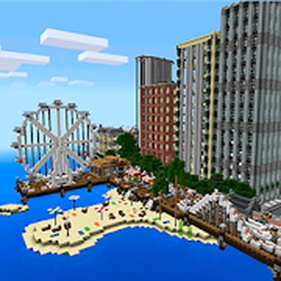 Скачать Карты города для mcpe [Без рекламы] RUS apk на Андроид