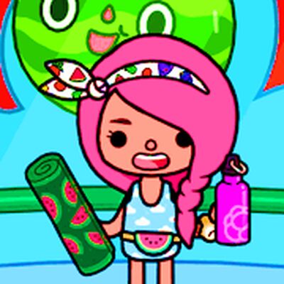 Скачать Watermelon club TOCA boca World walkthrough [Premium] RU apk на Андроид