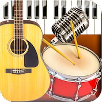 Скачать Band Rock (Барабан, фортепиано, гитара,бас-гитара) [Без рекламы] RUS apk на Андроид
