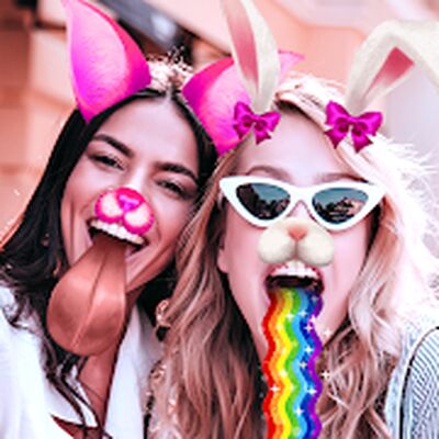 Скачать маски для лица на камеру: фото смайликов, стикеры [Premium] RUS apk на Андроид