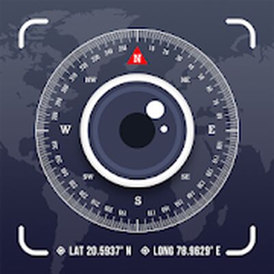 Скачать Камера c GPS-картой: фото с геотегами [Без рекламы] RU apk на Андроид