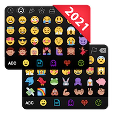 Скачать ❤️Emoji клавиатура - милые смайлики, GIF, стикеры [Premium] RUS apk на Андроид