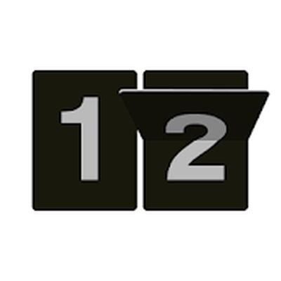 Скачать Zen Flip Clock [Без рекламы] RUS apk на Андроид