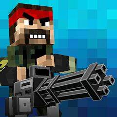 Скачать взломанную Pixel Fury Classic FPS Shooter [Много денег] MOD apk на Андроид