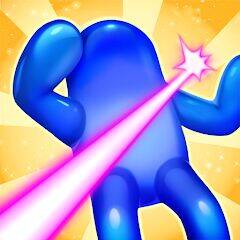 Скачать взломанную Blob Shooter — Мастер Оружия [Много монет] MOD apk на Андроид