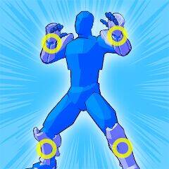Скачать взломанную Draw Action: Freestyle Fight [Мод меню] MOD apk на Андроид
