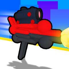 Скачать взломанную Human Gun! [Бесплатные покупки] MOD apk на Андроид