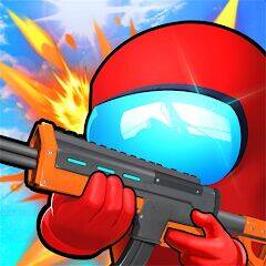 Скачать взломанную Imposter Squad battle war game [Много монет] MOD apk на Андроид