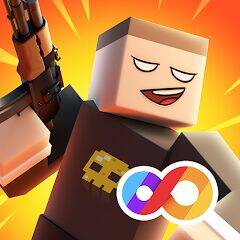 Скачать взломанную Krunker FRVR - Multiplayer FPS [Много денег] MOD apk на Андроид