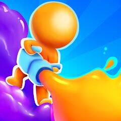 Скачать взломанную Dye Hard - Краски [Бесплатные покупки] MOD apk на Андроид