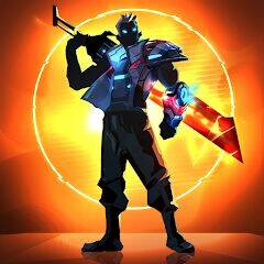 Скачать взломанную Cyber Stickman: Offline Game [Мод меню] MOD apk на Андроид