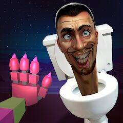 Скачать взломанную Toilet Monster Survival Master [Много денег] MOD apk на Андроид