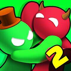 Скачать взломанную Noodleman.io 2 - Fight Party [Бесплатные покупки] MOD apk на Андроид