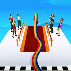 Скачать взломанную Hair Challenge Run Game [Много денег] MOD apk на Андроид