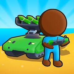 Скачать взломанную Artillery Defense [Много монет] MOD apk на Андроид