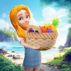 Скачать взломанную Island Farm Adventure [Много денег] MOD apk на Андроид