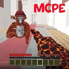 Скачать взломанную Gorilla Tag Mod for MCPE [Бесплатные покупки] MOD apk на Андроид