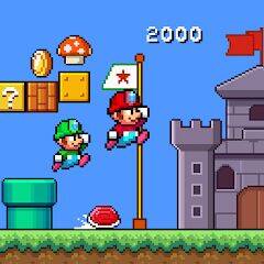 Скачать взломанную Super Jump Bros 1985 : Classic [Мод меню] MOD apk на Андроид