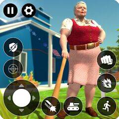 Скачать взломанную Бабка Гренни 4 - бабка Granny [Много денег] MOD apk на Андроид