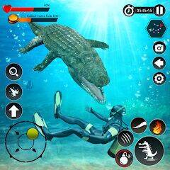 Скачать взломанную Голодные крокодиловые игры [Бесплатные покупки] MOD apk на Андроид