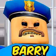 Скачать взломанную Barry Prison Escape JailBreak [Много монет] MOD apk на Андроид