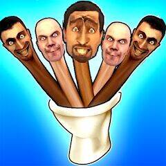 Скачать взломанную Skibidi Toilet Bop Dop Yes [Много денег] MOD apk на Андроид