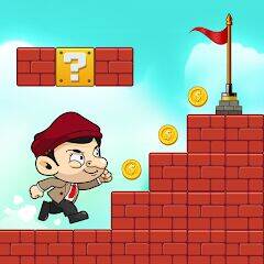 Скачать взломанную Super Bean Adventure: Run Game [Много монет] MOD apk на Андроид