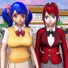 Скачать взломанную Real Girls School Simulator [Мод меню] MOD apk на Андроид