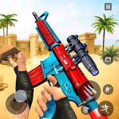 Скачать взломанную FPS offline Gun Shooting Games [Мод меню] MOD apk на Андроид