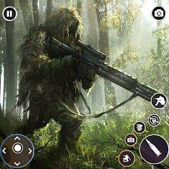 Скачать взломанную Игра «Снайперское прикрытие» [Много монет] MOD apk на Андроид
