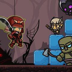 Скачать взломанную samurai adventure [Много монет] MOD apk на Андроид