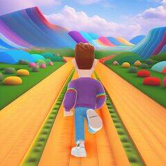 Скачать взломанную Fun Runner: Create & Play [Много денег] MOD apk на Андроид