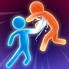 Скачать взломанную Stick Fighter: Battle Stickman [Много монет] MOD apk на Андроид