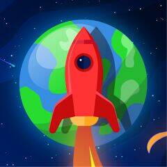 Скачать взломанную Rocket Spin: Космо Выживание [Мод меню] MOD apk на Андроид