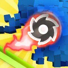 Скачать взломанную Saw Brick Crusher  [Бесплатные покупки] MOD apk на Андроид